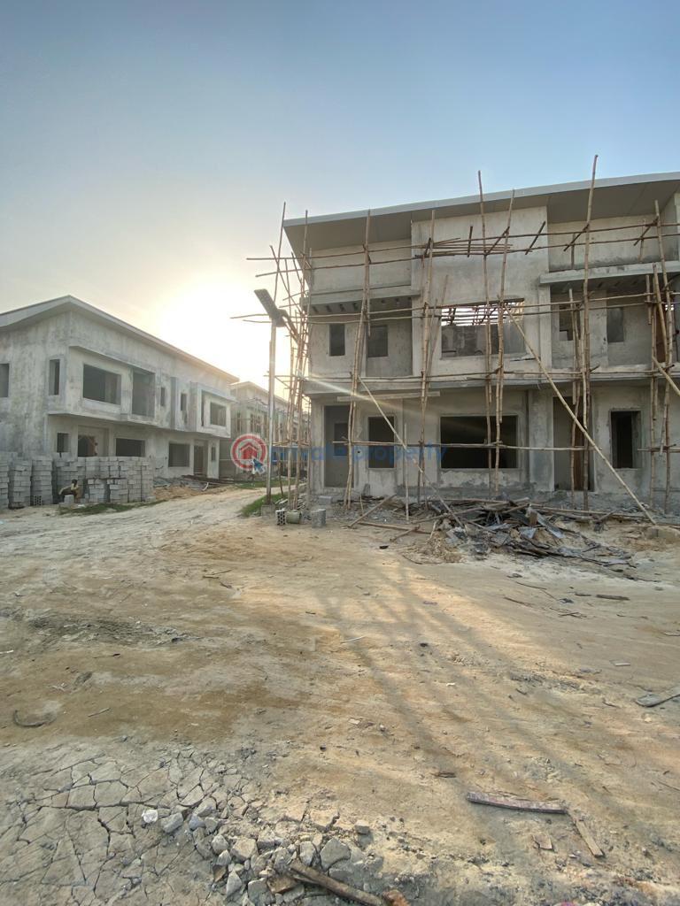 2 bedroom Terraced Duplex For Sale Ambiance Phase 2 Is Strategically Located Inside Moremi Scheme, Oko Ado Ajah, Behind Lagos Business School. Abraham Adesanya Ajah Lagos - 1