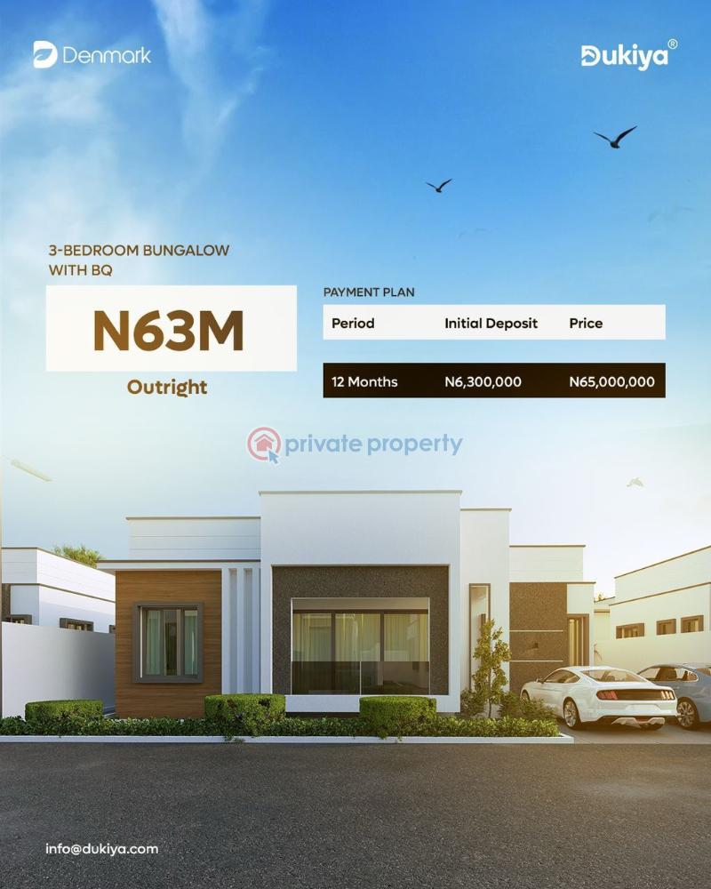 3 bedroom Terraced Duplex For Sale Denmark Estate, Oluyole (1 Min From Lagos–ibadan Expressway, Along Ijebu Ode Road) Oluyole Estate Ibadan Oyo - 0