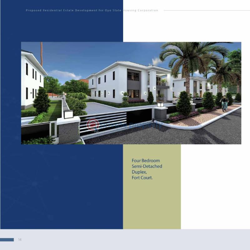 4 bedroom Detached Duplex For Sale Fort Court Inside Owode Phase 2 Estate Apata Apata Ibadan Oyo - 4