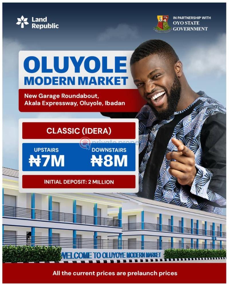 Shop For Sale Oluyole Modern Market, New Garage Roundabout, Oluyole Lga, Ibadan* Oluyole Estate Ibadan Oyo - 2