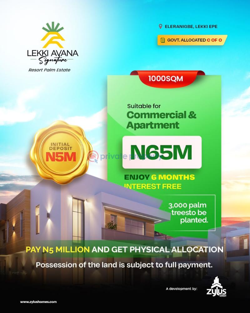 Mixed use Land For Sale Lekki Avana Signature, Eleran Igbe Ibeju-Lekki Lagos - 2