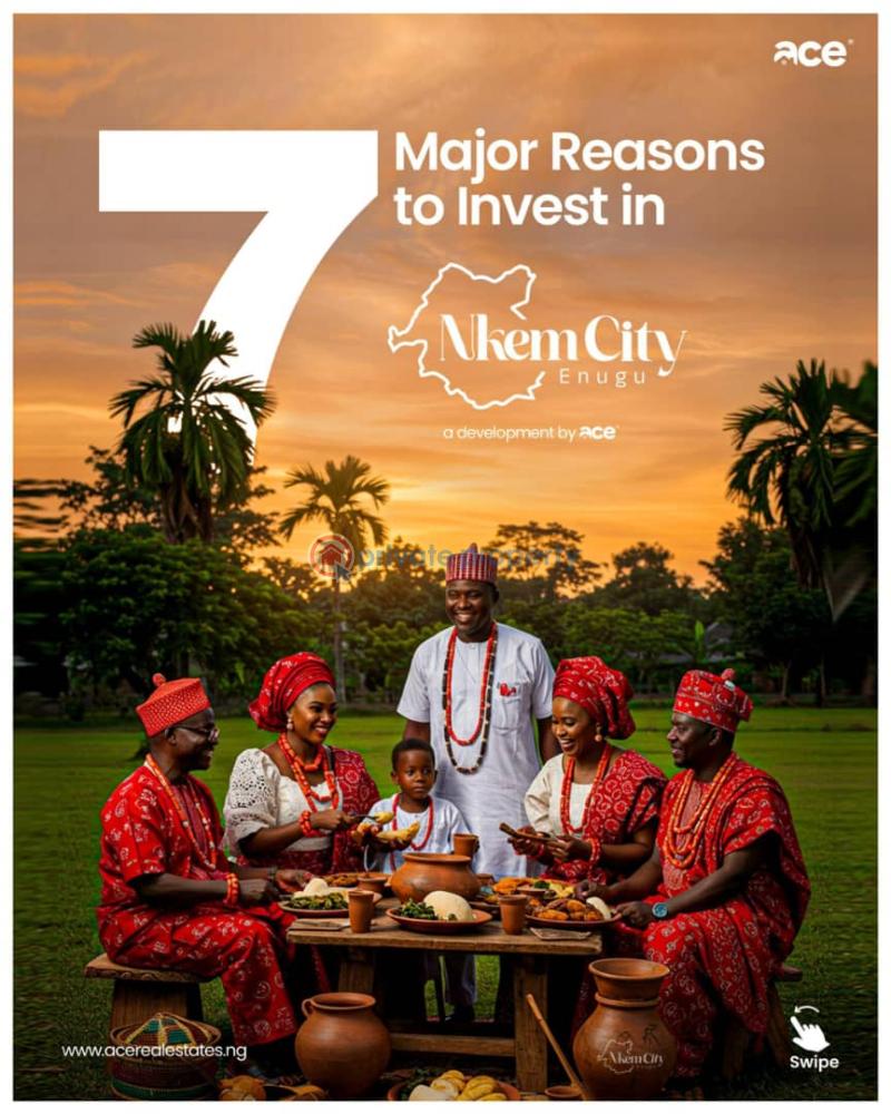 Mixed use Land For Sale Nkem City, Onugba Nike , Enugu East, Enugu Suburb Enugu Area  - 1