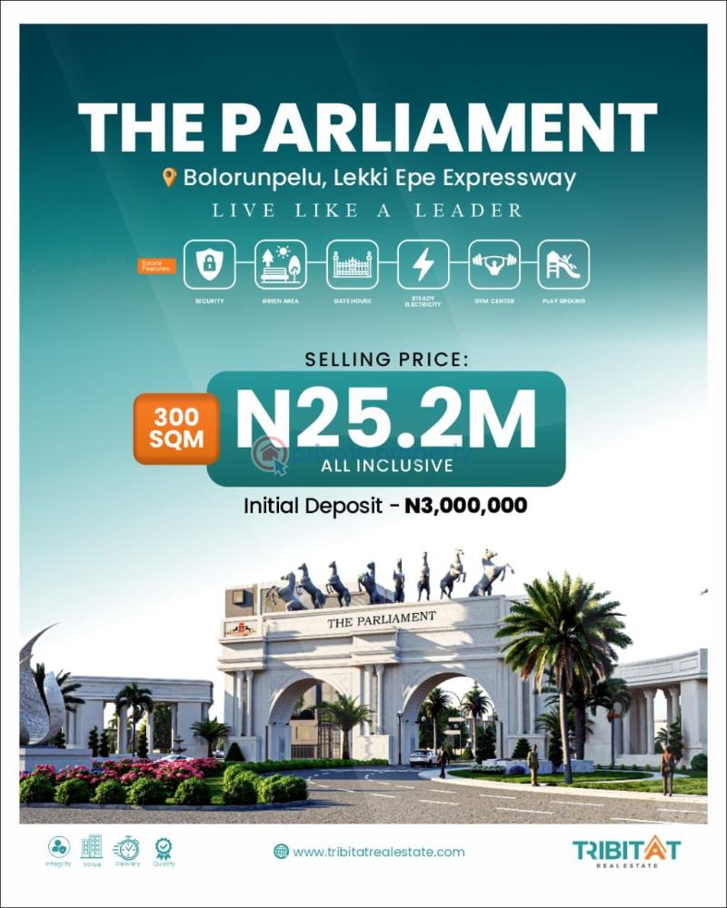 Mixed use Land For Sale The Parliament, Bolorunpelu Lekki Epe Expressway, Adjacent New Lekki International Airport, New Ibeju-Lekki Lagos - 2