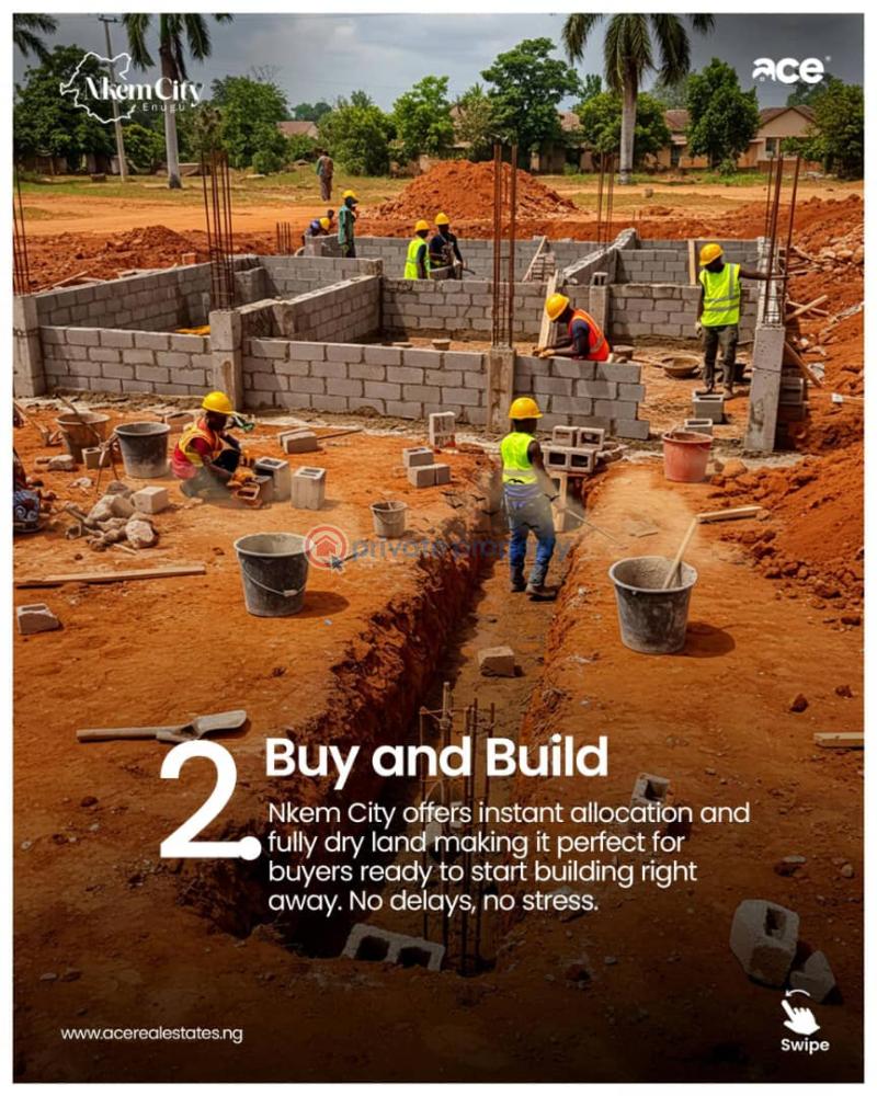 Mixed use Land For Sale Nkem City, Onugba Nike , Enugu East, Enugu Suburb Enugu Area  - 2