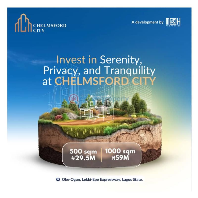 Fantastic plots of land - 1 Mixed use Land For Sale Chelmsford City, Oke Ogun Lekki Epe Expressway Eleran Igbe Ibeju-Lekki Lagos - 1