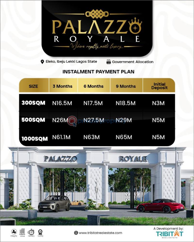 Fantastic plots of land - 3 Mixed use Land For Sale Palazzo Royale, Behind Pan Atlantic University Eleko Ibeju-Lekki Lagos - 3