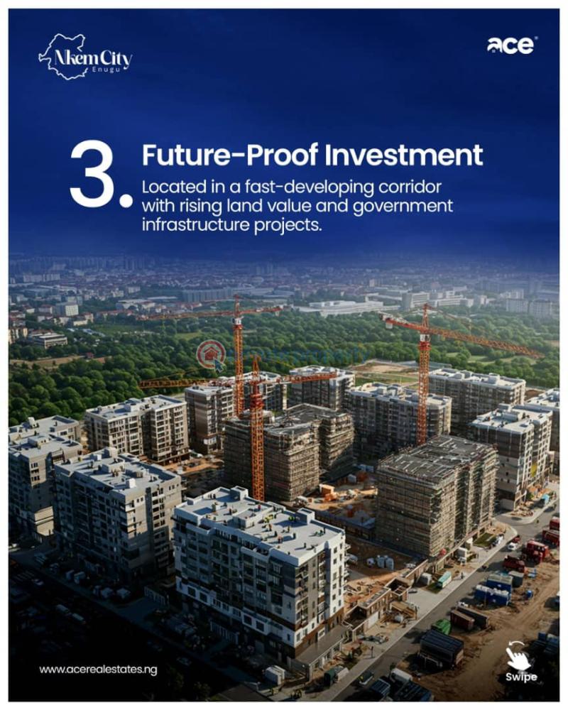 Mixed use Land For Sale Nkem City, Onugba Nike , Enugu East, Enugu Suburb Enugu Area  - 3