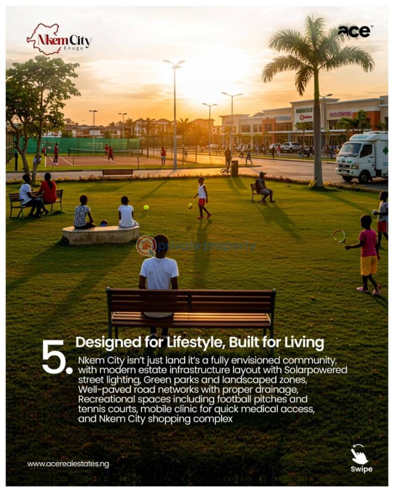 Mixed use Land For Sale Nkem City, Onugba Nike , Enugu East, Enugu Suburb Enugu Area  - 5