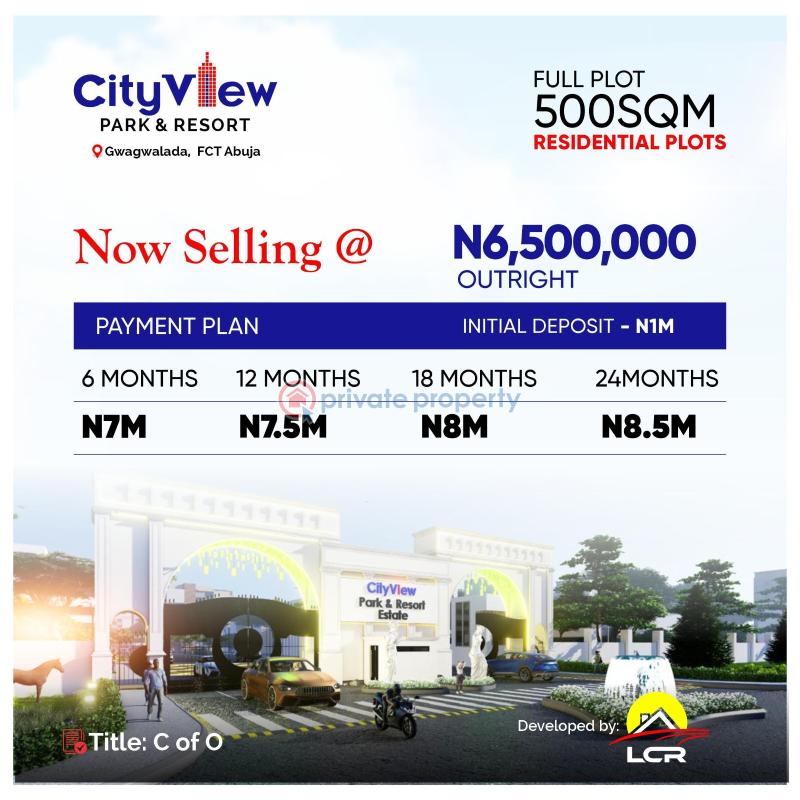 Mixed use Land For Sale City View Park & Resort, Gwagwalada Abuja Phase 4  - 0