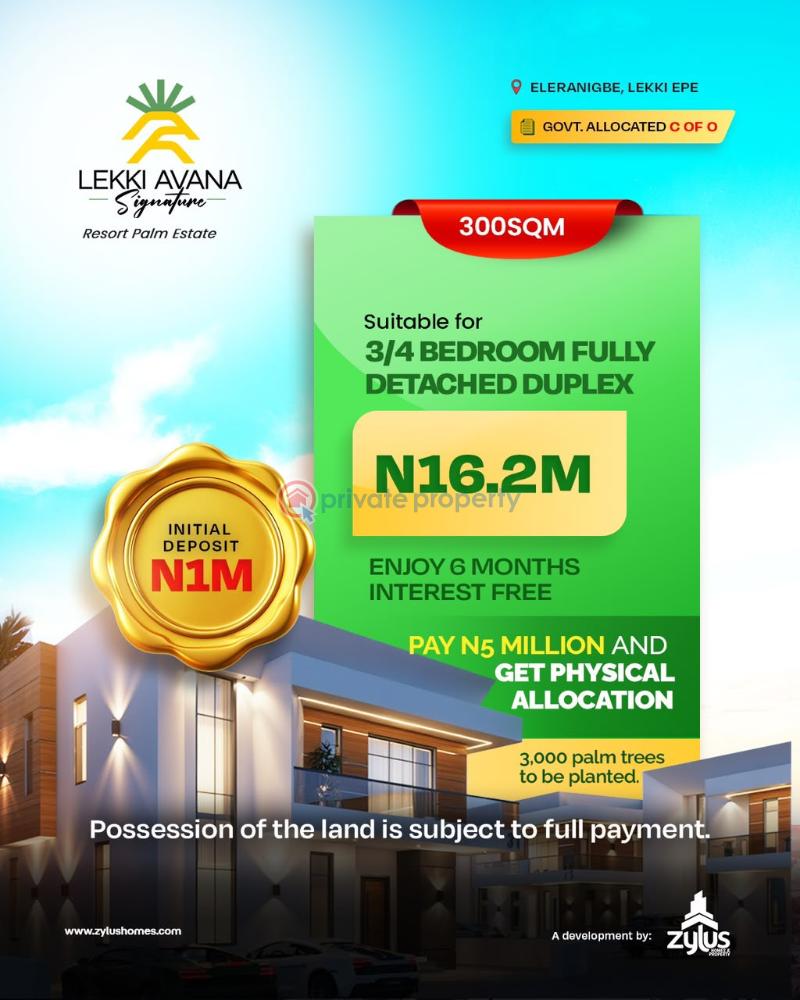 Mixed use Land For Sale Lekki Avana Signature, Eleran Igbe Ibeju-Lekki Lagos - 1