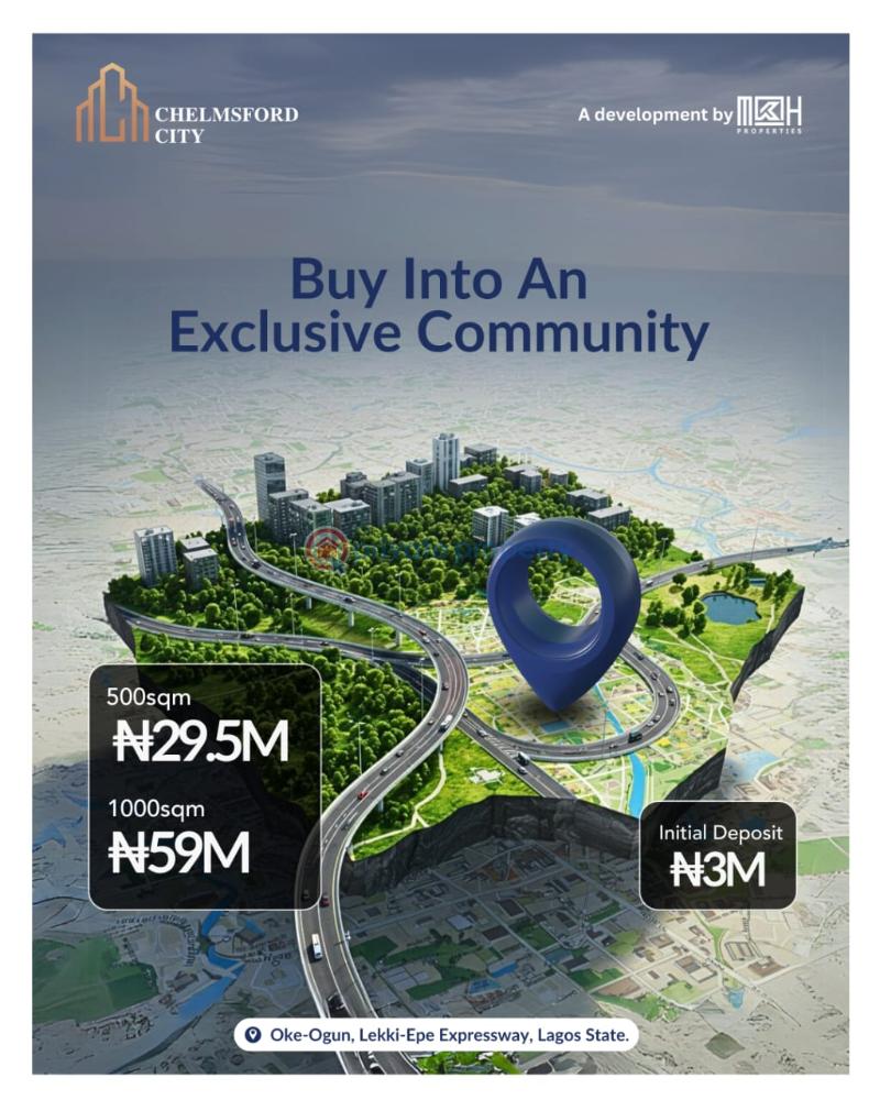 Fantastic plots of land - 6 Mixed use Land For Sale Chelmsford City, Oke Ogun Lekki Epe Expressway Eleran Igbe Ibeju-Lekki Lagos - 6