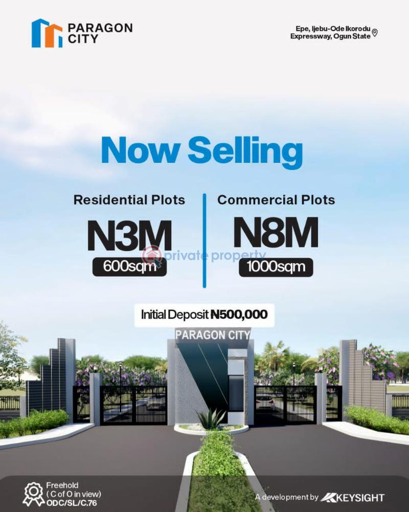 Mixed use Land For Sale Paragon City, Epe Ijebu Ode Ikorodu Expressway Ijebu Ode Ogun - 0