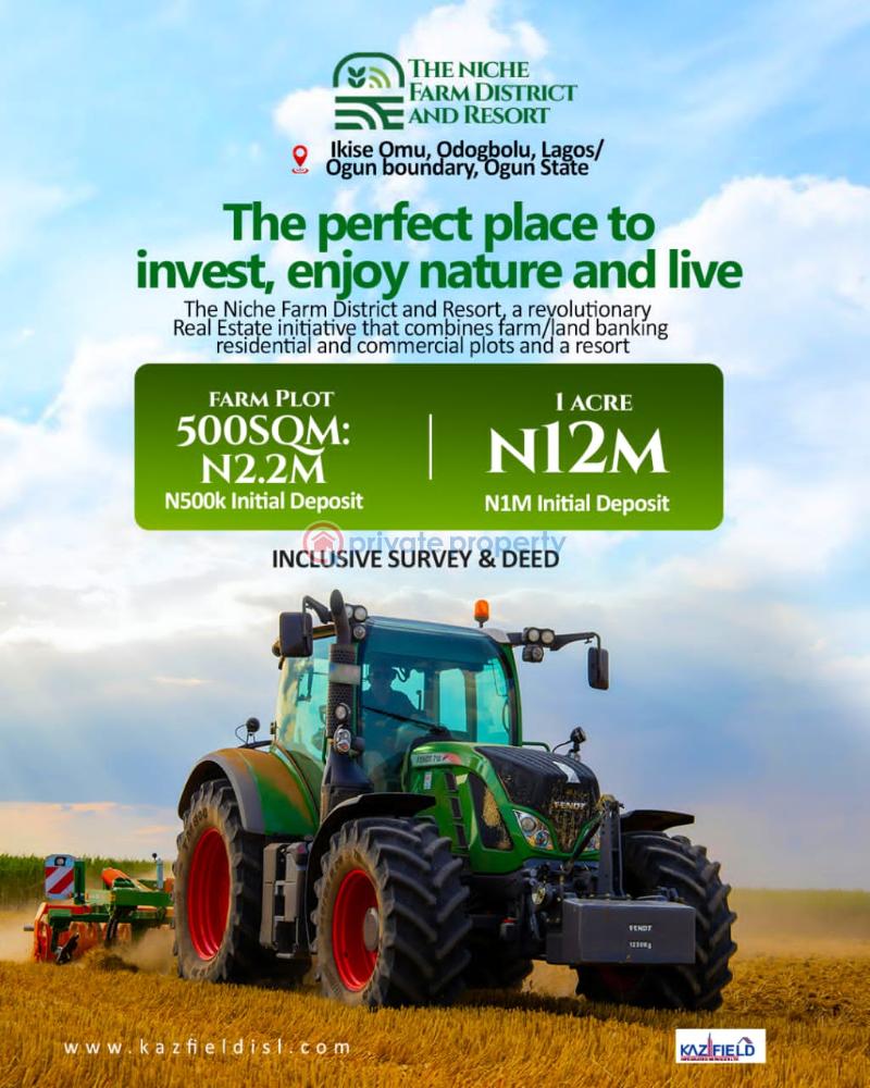 Residential Land For Sale Odogbolu Ogun - 1