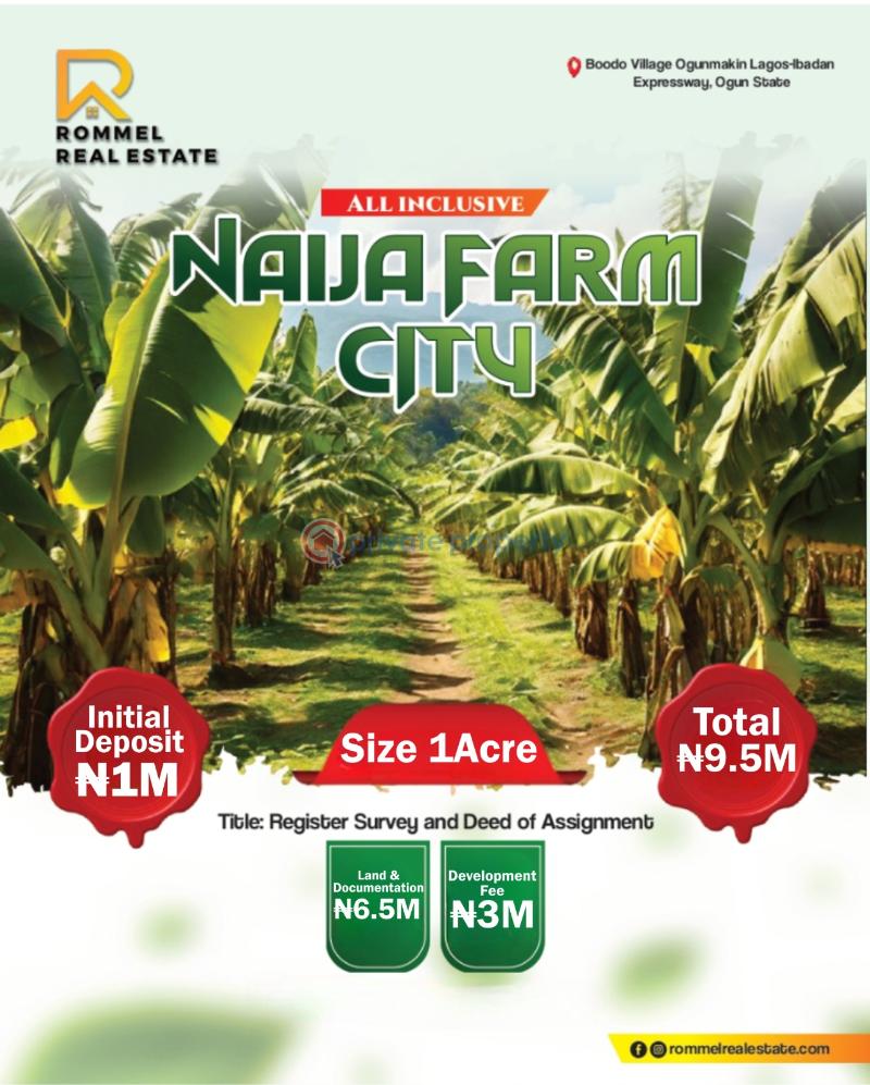 Mixed use Land For Sale Boodo Ogun Makin Obafemi Owode  - 1
