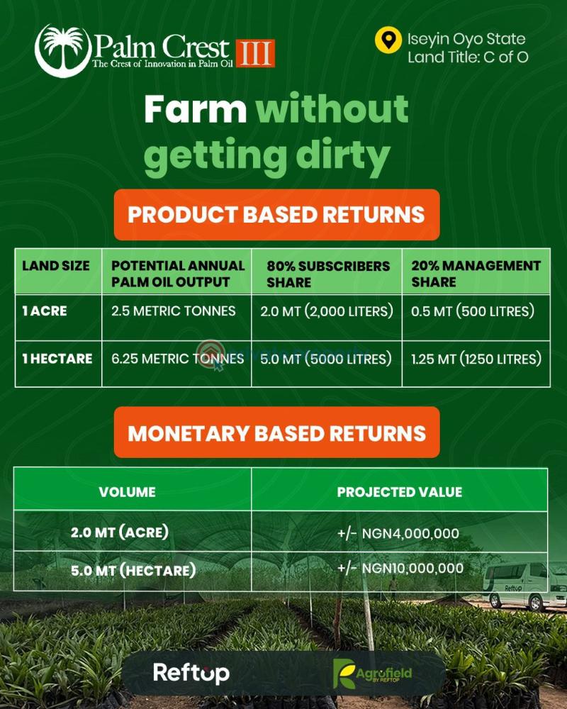Commercial Land For Sale Palm Crest Phase 3 Iseyin Oyo State Iseyin Ibadan Oyo - 3