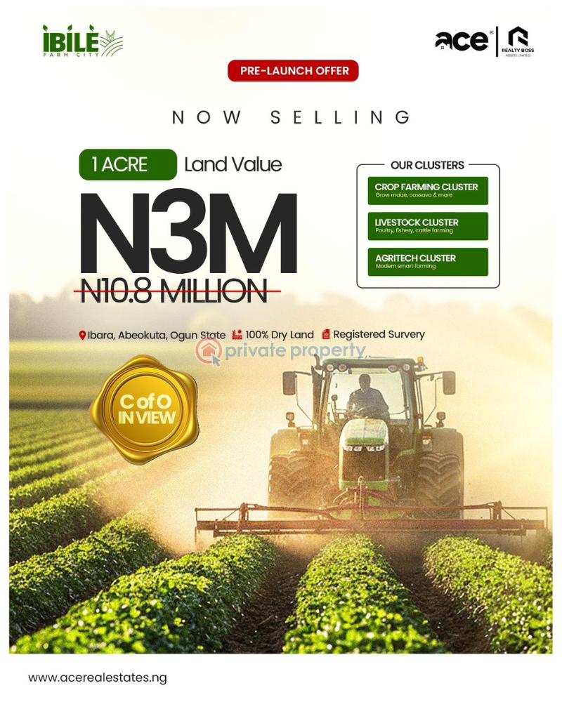 Commercial Land For Sale Ibile Farm City Ibara Abeokuta Ogun State Lagos Abeokuta Ogun - 2