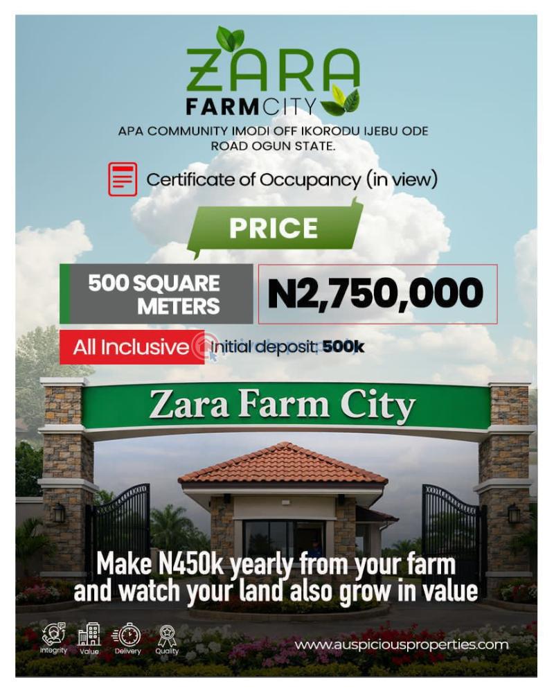 Commercial Land For Sale Apa Community Imodi Off Ikorodu Ijebu Ode Road Ogun State Ijebu Ode Ogun - 3