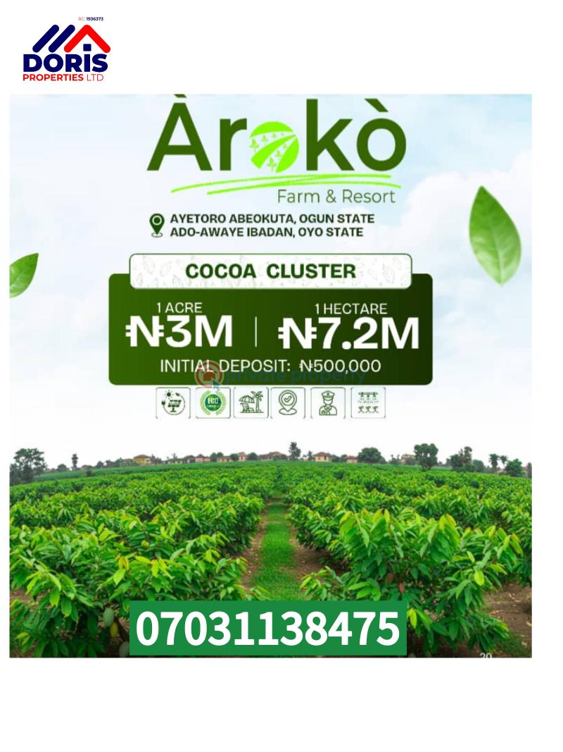 Mixed use Land For Sale Aroko Farm And Resort Abeokuta Ogun - 2