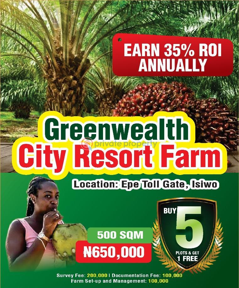Commercial Land For Sale Green Wealth City Farm Isiwo Epe Ijebu Ode Ogun