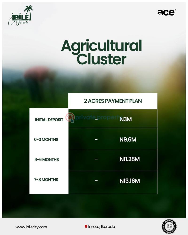 Commercial Land For Sale Ibile City & Resort Imota Ikorodu Ogun Ogun area  - 4