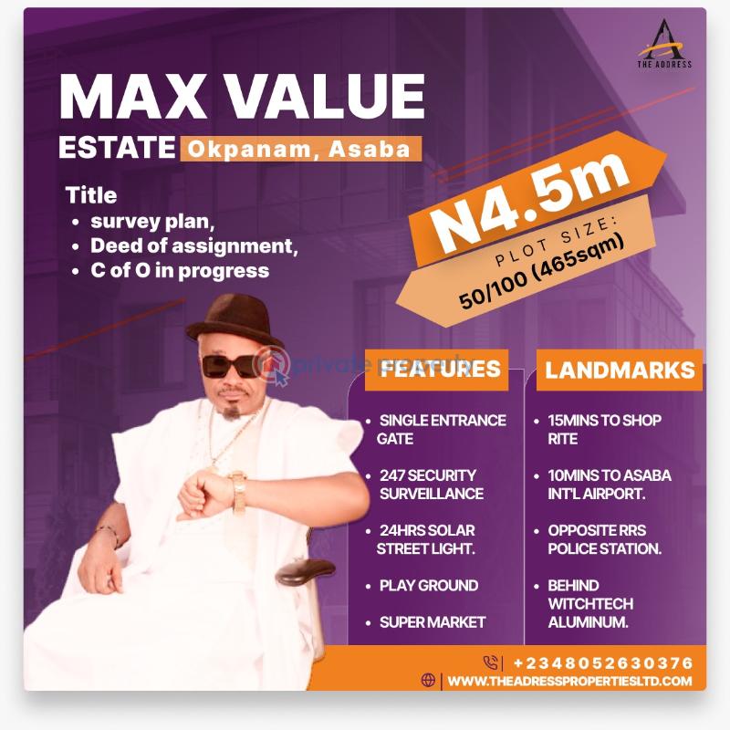 Mixed use Land For Sale Behind Witchtech Aluminium Company, Off Benin/asaba Expressway Asaba Delta - 4
