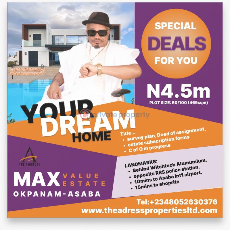 Mixed use Land For Sale Behind Witchtech Aluminium Company, Off Benin/asaba Expressway Asaba Delta - 5