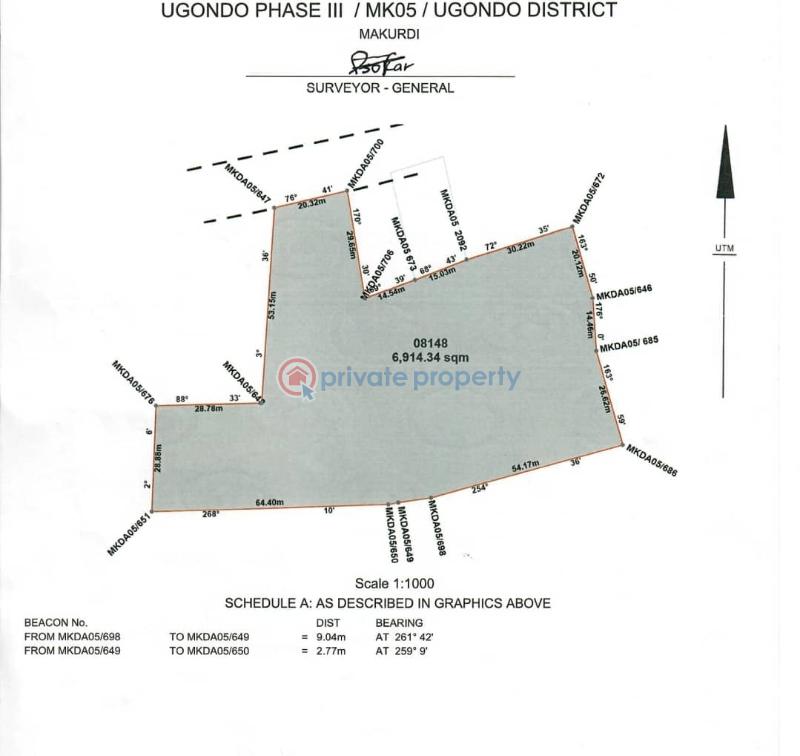 Land For Sale George Akume Way, Opposite Jamb Office, Makurdi Benue - 1