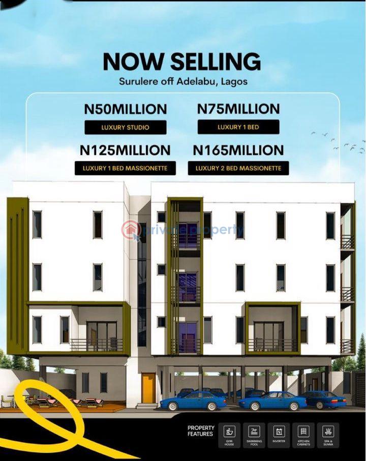 2 bedroom House For Sale Adelabu Surulere Lagos - 0