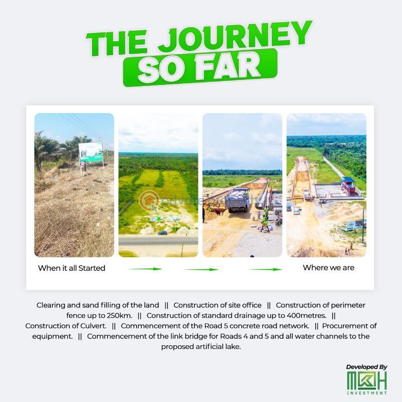 Land For Sale Orofun, Along Lekki Free Trade Zone. Ajah Lagos - 1