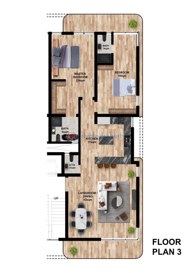 2 bedroom Mini Flat For Sale Lekki Phase 1 Lagos - 4