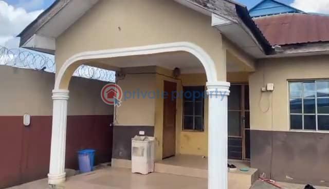 House For Sale Behind Prime Mart Super Stores, Mecho Bus Stop Ikola Command Abule Egba Lagos - 0