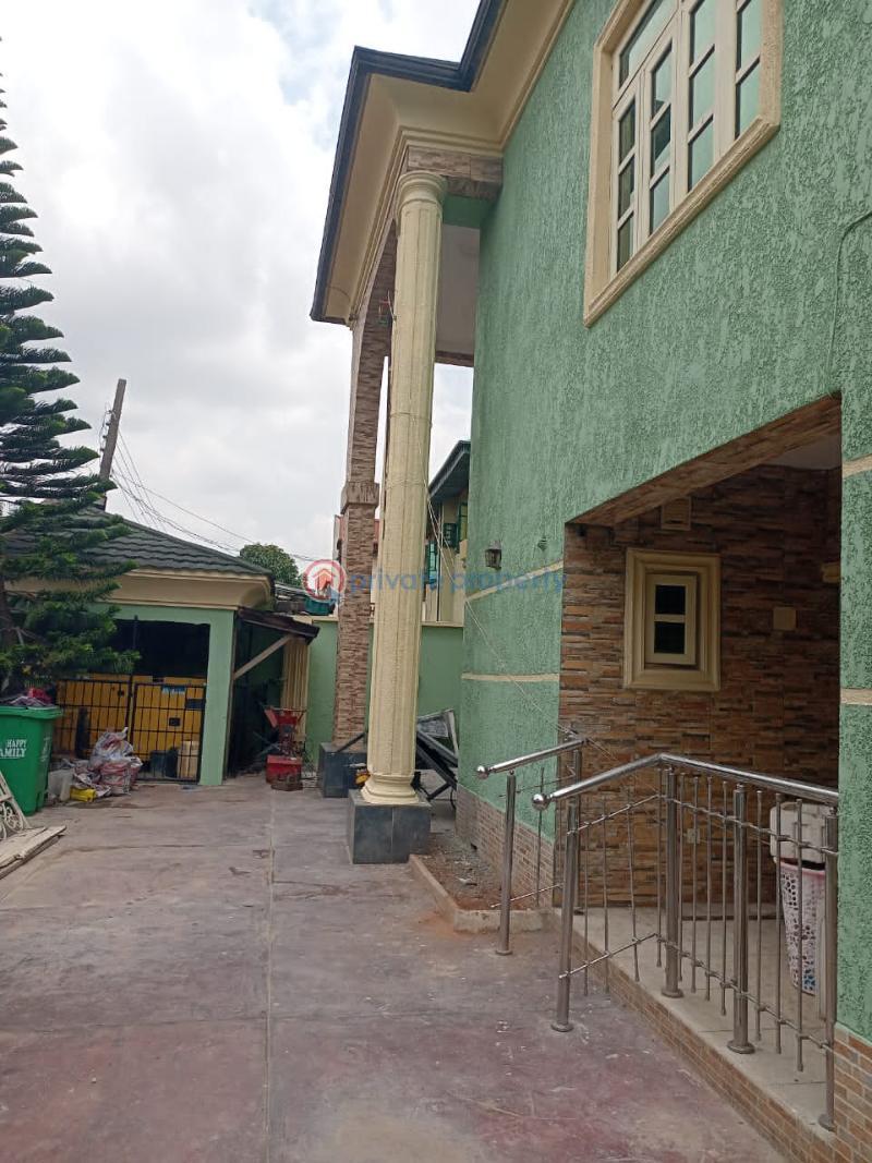 3 bedroom House For Rent Street Abule Egba Lagos - 1