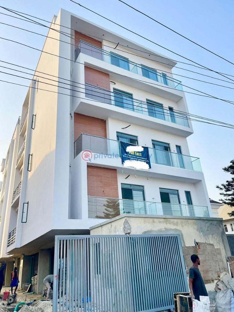 3 bedroom Block Of Flats For Sale Lekki Phase 1 Lagos - 1