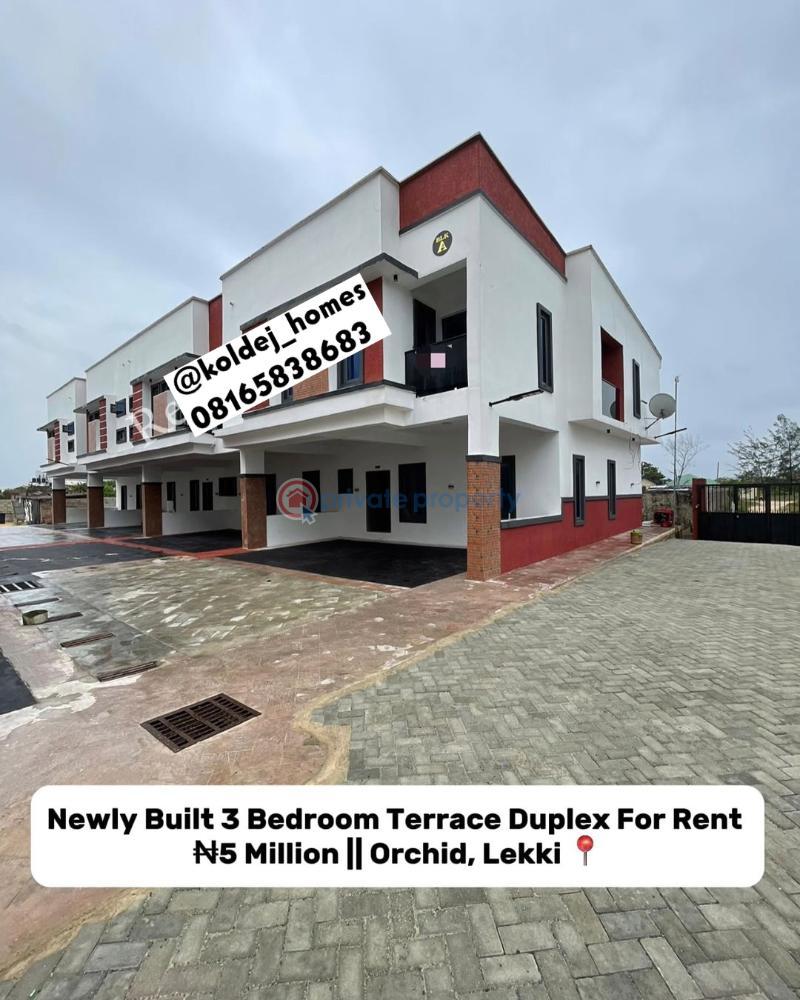 3 bedroom Terraced Duplex For Rent Lekki Lagos - 6