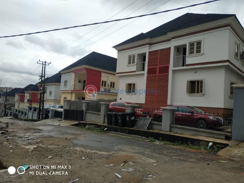 3 bedroom Semi detached Duplex For Rent Odobo Estate Oke-ira Ogba Lagos - 1