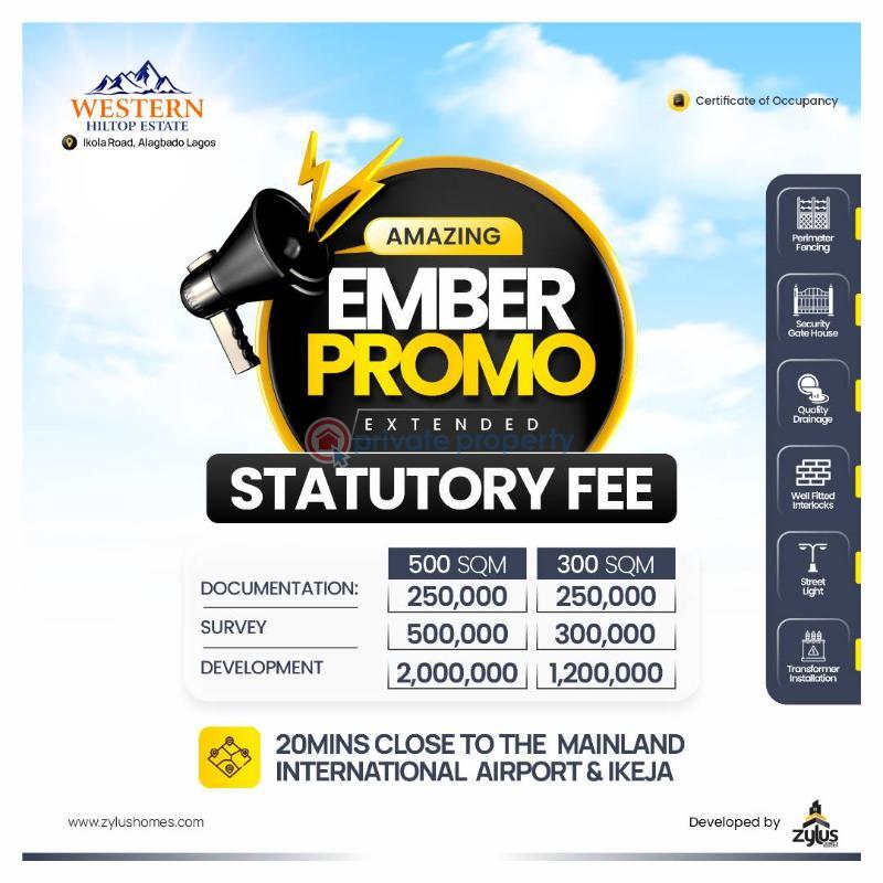 Land For Sale Ikola Road Abule Egba Agege Lagos - 3