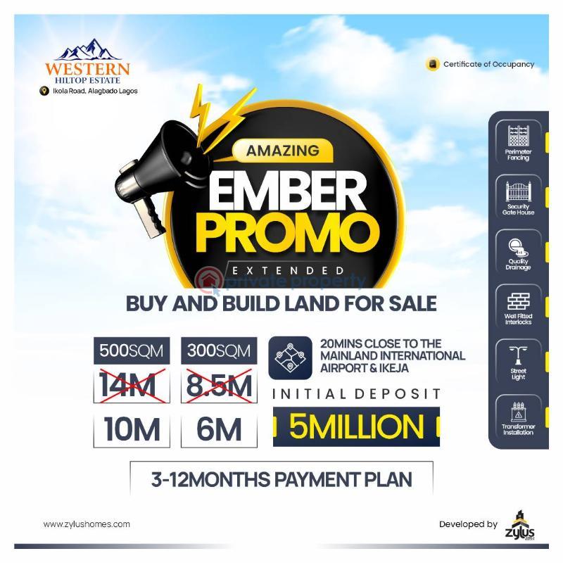 Land For Sale Ikola Road Abule Egba Agege Lagos - 2