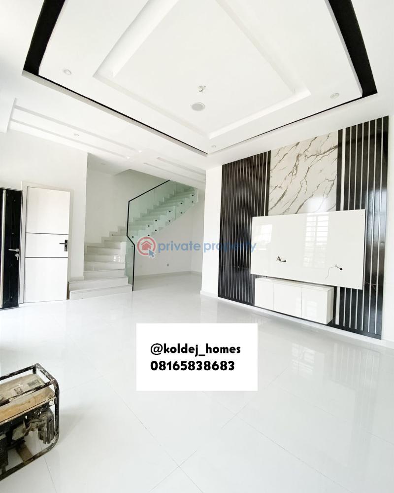 4 bedroom Semi detached Duplex For Sale Newly Built Semi Detached Duplex Located In A Serene And Well Secured Estate Ajah Lagos - 4