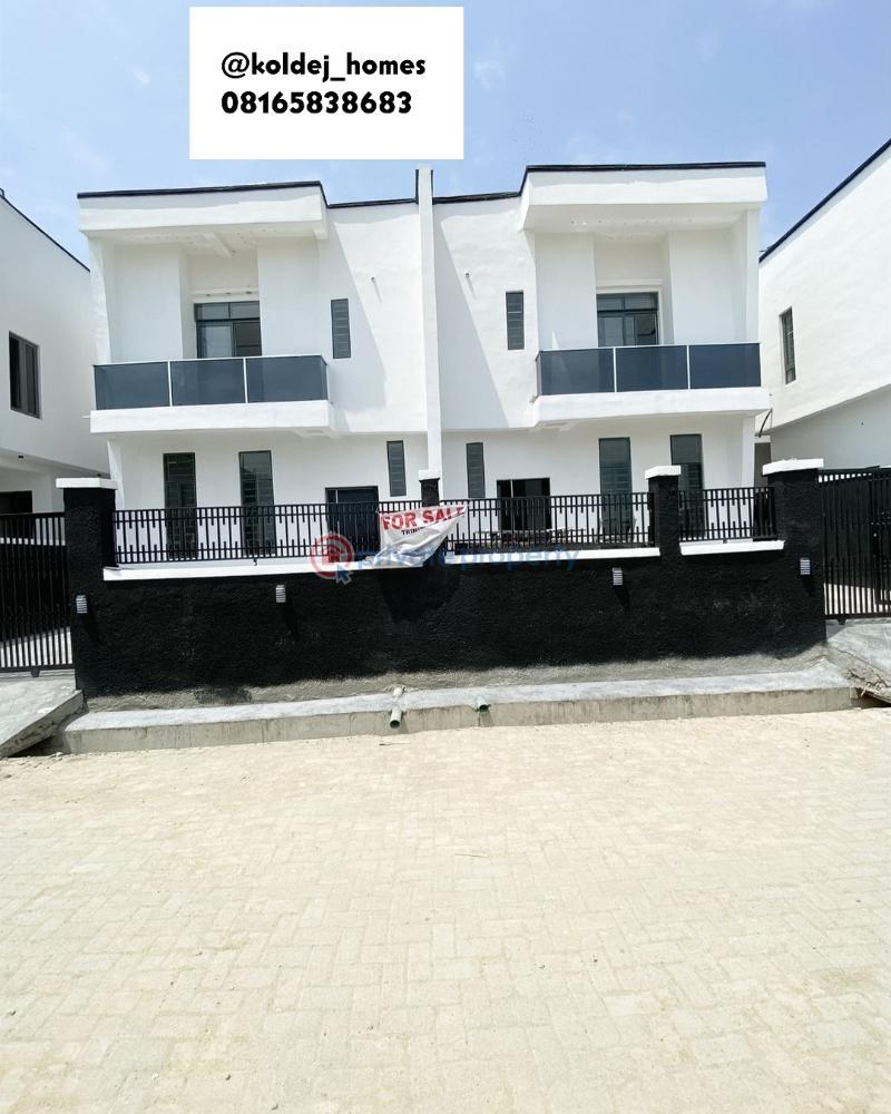4 bedroom Semi detached Duplex For Sale Newly Built Semi Detached Duplex Located In A Serene And Well Secured Estate Ajah Lagos - 1