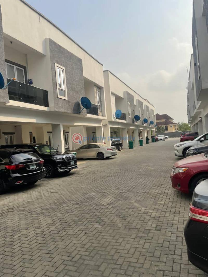 4 bedroom Terraced Duplex For Rent Victoria Crest 5 Estate Along Lekki Expressway Lagos - 0