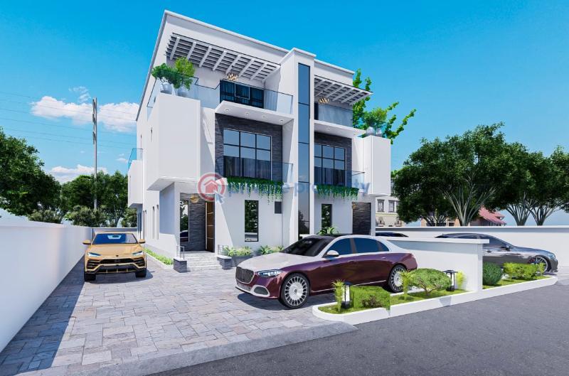 5 bedroom semi-detached duplex inclusive bq - 1 5 bedroom Semi detached Duplex For Sale Iyaganku Gra By Jagz Hotel Opp. Tennis Club Iyaganku Ibadan Oyo - 1