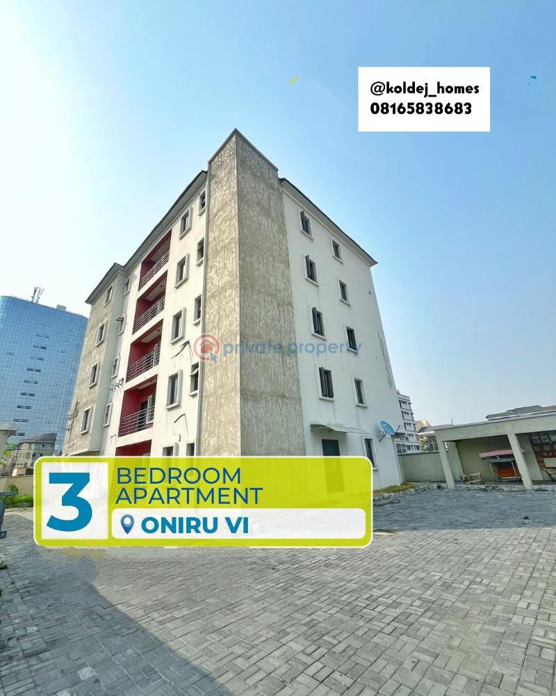 3 bedroom House For Rent Block Of 3 Bedroom Apartments For Rent(single Occupancy) Oniru Victoria Island Lagos - 0