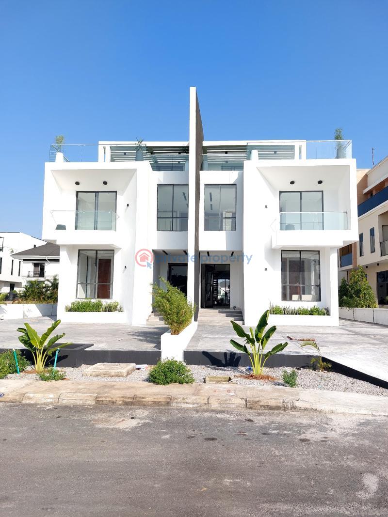5 bedroom Semi detached Duplex For Sale Cowrie Creek Estate Ikate Elegushi Lekki Lagos - 1