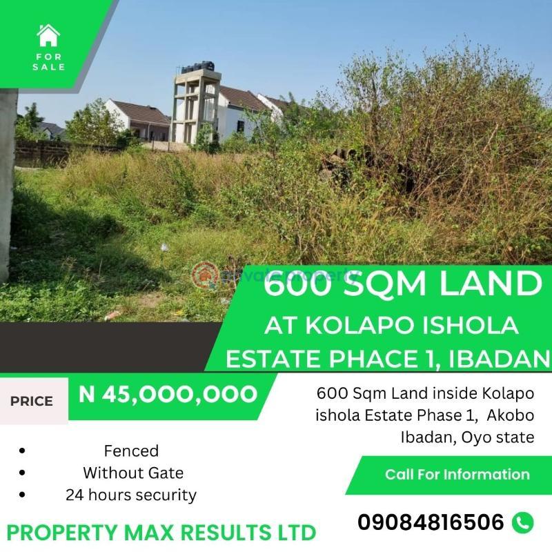 Land For Sale Kolapo Ishola Estate Gra Ibadan Oyo - 4