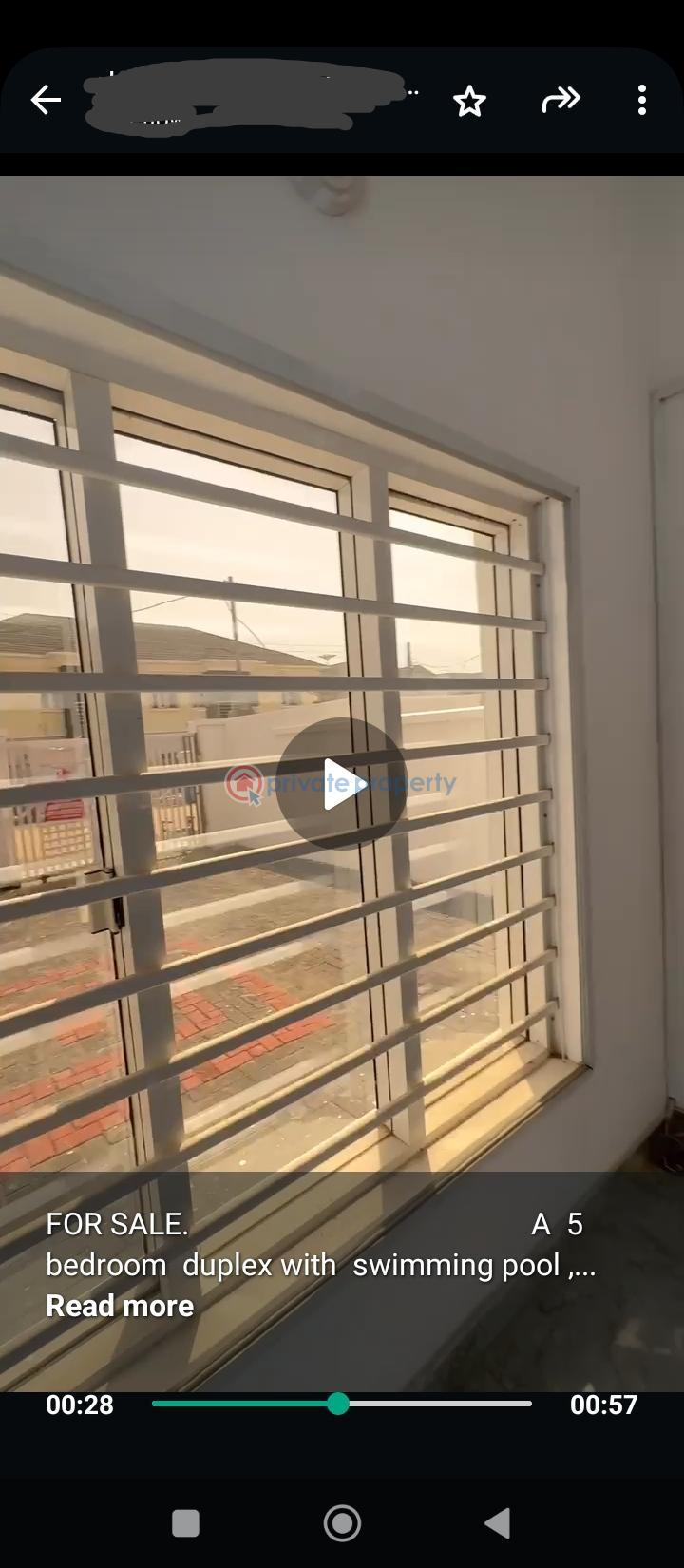 5 bedroom Semi detached Duplex For Sale Palm City Estate By Ajah Brigde Ajah Lagos - 5