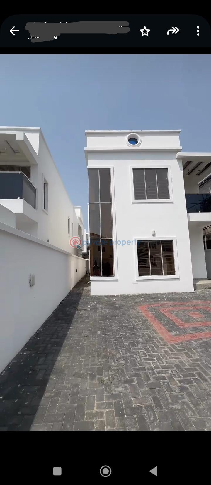 5 bedroom Semi detached Duplex For Sale Palm City Estate By Ajah Brigde Ajah Lagos - 1