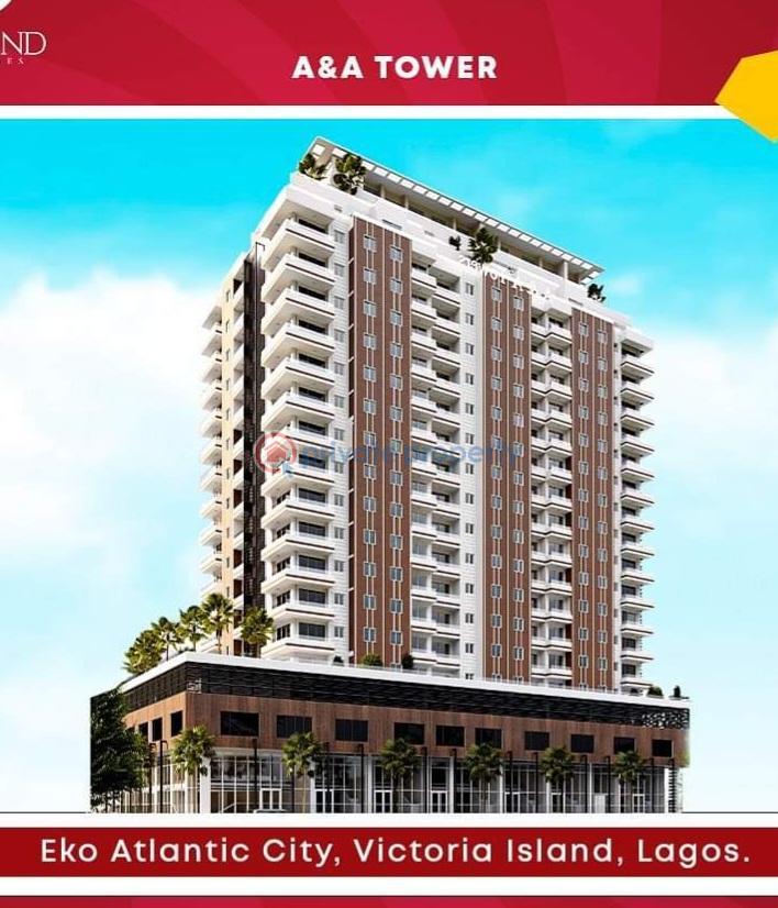 3 bedroom Shared Apartment For Sale Eko Atlantic City, A & A Tower Victoria Island Lagos - 1