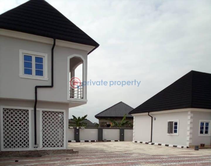 Newly built 5 bedroom detached duplex with bq - 0 7 bedroom House For Sale Ughoton Behind Warri Refinery Warri Delta - 0