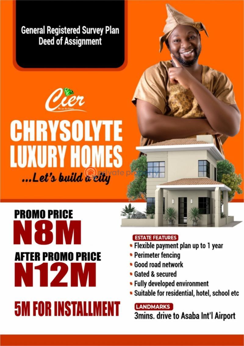 Land For Sale Edo Ogwashi, Airport Asaba Delta