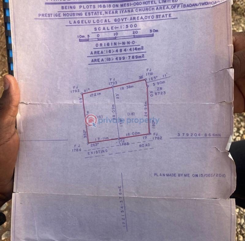 Residential Land For Sale Babligton Street Aiyegoro Estate Akobo Geobrk Akobo Ibadan Oyo - 3